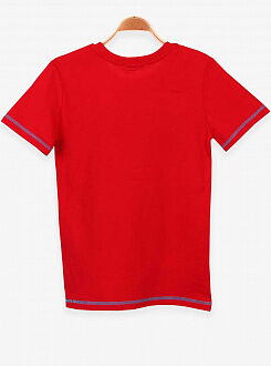 Футболка для мальчика Breeze San Francisco красная 15963 - фото