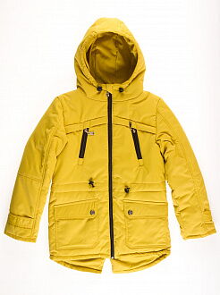Куртка для мальчика ОДЯГАЙКО желтая 22149О - цена