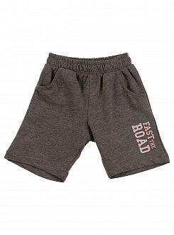 Комплект футболка и шорты Breeze Машинки серый 12365 - размеры