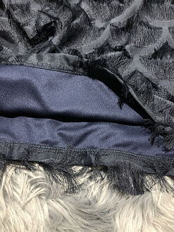 Нарядное платье для девочки Brilliant Anett темно-синее 17729 - размеры