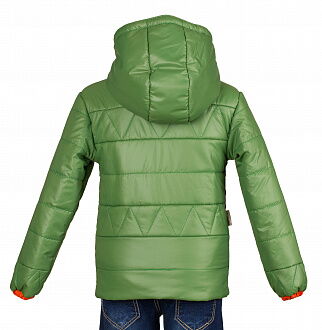 Куртка для мальчика Одягайко зеленая 2675 - фото