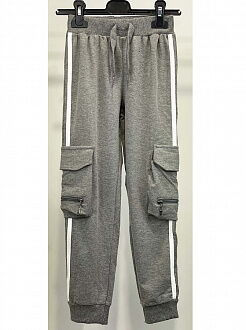Спортивные штаны детские Breeze серые 16548 - цена