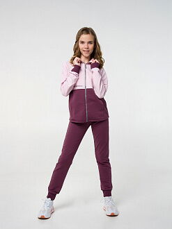 Спортивный костюм для девочки SMIL розовый 117280/117281 - цена