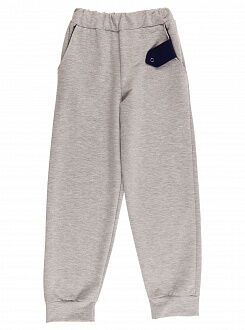 Спортивные штаны для мальчика Стиль Виктория серые 0421 - цена