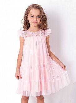 Нарядное платье для девочки Mevis розовое 3863-01 - цена