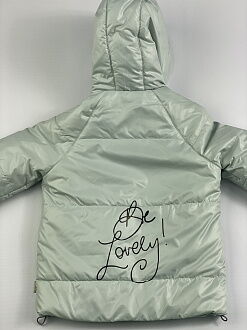Деми куртка для девочки Kidzo мятная 2214 - размеры