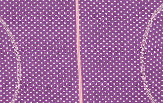 Халат на молнии женский VVL фиолетовый 236/2 - размеры