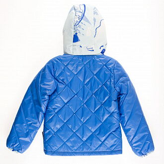 Куртка для мальчика ОДЯГАЙКО голубая 22014О - фотография