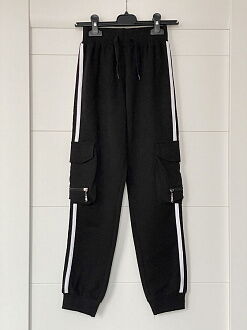 Спортивные штаны детские Breeze черные 16548 - цена