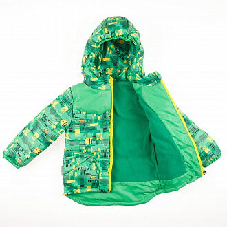 Куртка для мальчика ОДЯГАЙКО зеленая 22096 - фотография
