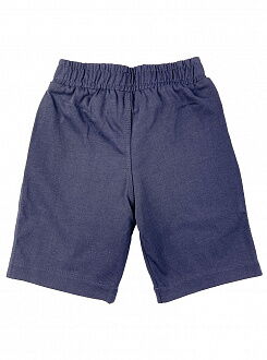Трикотажные шорты для мальчика Фламинго синие 781-114 - купить