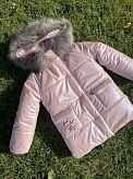 Зимняя куртка для девочки Kidzo розовая 3501