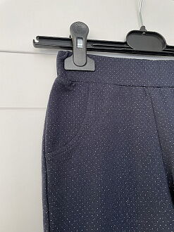 Брючки для девочки Mevis синие 3946-04 - фотография