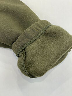 Утепленный спортивный костюм SmileTime хаки 22-9 - фотография