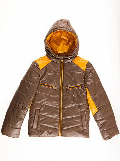 Куртка для мальчика ОДЯГАЙКО коричневая 22098О - цена