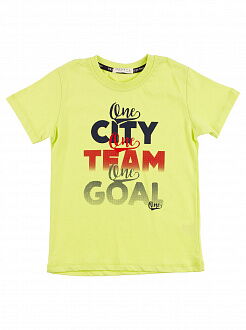 Комплект футболка и шорты Breeze Team салатовый 12407 - размеры