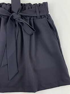 Школьная юбка для девочки SmileTime Nice темно-синяя OF20-04-2 - фото