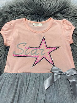 Платье для девочки Breeze Star персиковое 14116 - размеры