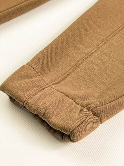 Утепленные спортивные штаны для девочки JakPani мокко 1502 - размеры