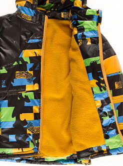 Куртка для мальчика ОДЯГАЙКО черная 22113О - размеры