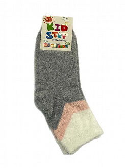 Носки для девочки махровые Kidstep серые арт.0037 - цена