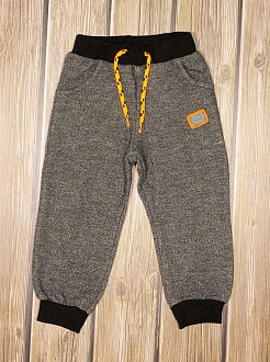 Спортивные штаны для мальчика Breeze серые 14615 - цена