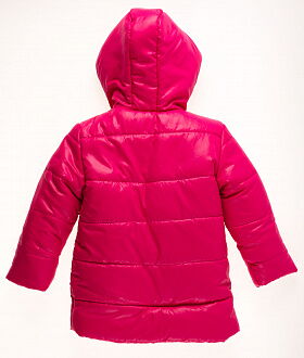 Куртка зимняя для девочки Одягайко малиновая 20063 - размеры