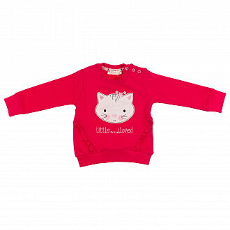Костюм для девочки Breeze Кошечка малиновый 11615 - фото