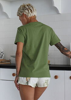 Пижама женская Leinle Pineapple фисташковая 1553-12007 - Украина