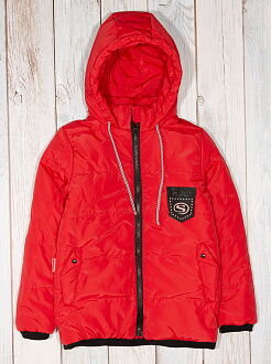 Куртка детская Одягайко красная 22215 - цена