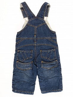Комбинезон джинсовый для мальчика синий 5065 - фотография