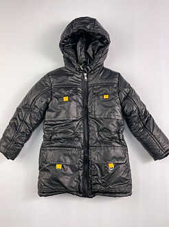 Куртка зимняя для мальчика Одягайко черная 20056О - Киев
