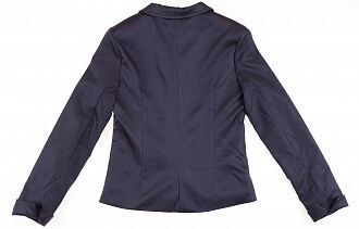 Пиджак школьный для девочки SUZIE Габби мемори-коттон синий ЖК-14605  - фото