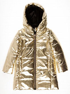 Куртка для девочки Одягайко золотая 22352 - цена