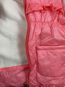 Жилетка для девочки Одягайко розовая кружево 7214 - купить