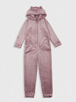 Пижама-кигуруми для девочки Фламинго Кошечка розовая 779-908 - цена