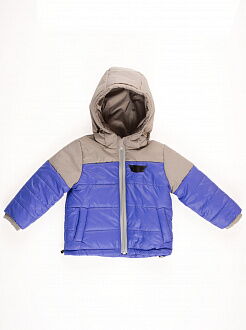 Куртка для мальчика ОДЯГАЙКО синяя 22143 - цена