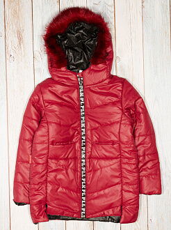 Куртка для девочки ОДЯГАЙКО красная 22134О - цена