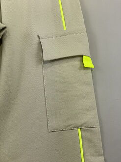 Спортивный костюм для девочки Mevis оливковый 3725-01 - Украина