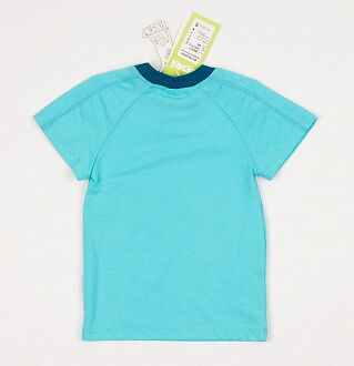 Футболка для мальчика БЕМБИ голубая ФБ217 - размеры