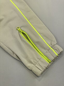 Спортивный костюм для девочки Mevis оливковый 3725-01 - Киев