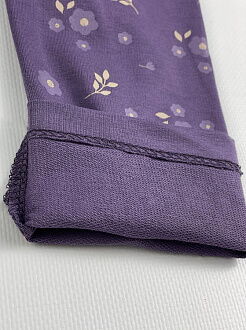 Лосины для девочки Robinzone Цветочки фиолетовые 1972211 - размеры