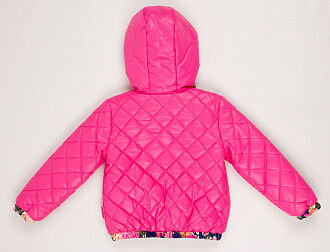 Куртка для девочки ОДЯГАЙКО малиновая 2711 - размеры