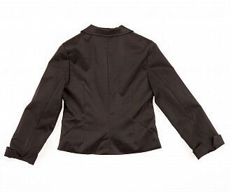 Пиджак школьный для девочки SUZIE Габби мемори-коттон чёрный ЖК-14605  - фотография