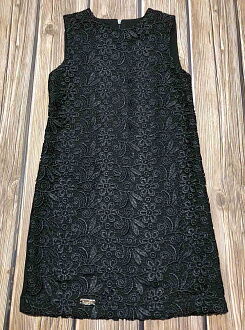 Платье трикотажное для девочки SUZIE Адель черное 35903 - цена