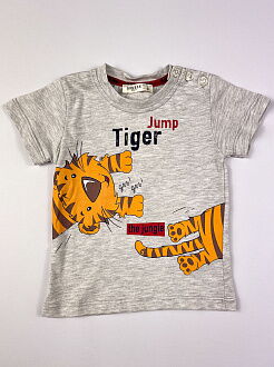 Комплект футболка и шорты для мальчика Breeze Tiger серый 14379 - Киев