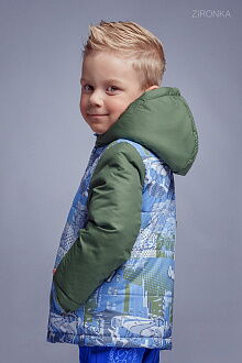 Куртка для мальчика Zironka зеленая 2103-1 - картинка