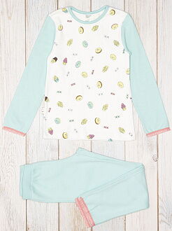 Пижама для девочки Smil  Пирожное мята 104303 - цена