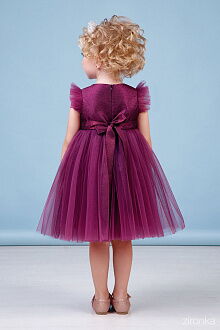 Платье нарядное Zironka фиолетовое 38-8039-6 - фото