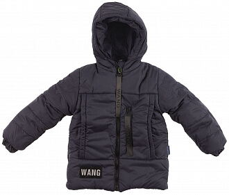 Куртка зимняя для мальчика Одягайко темно-синяя 20224 - цена